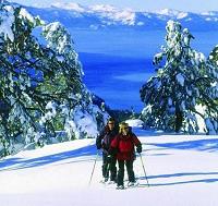 Snowshoeing at Lake Tahoe