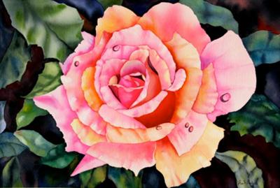 Watercolor by Eva Stramer-Nichols