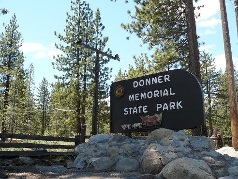 The Entrance to the Donner Memorial State Park in Truckee, California