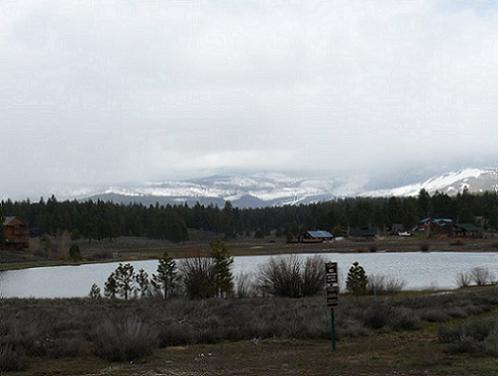 Glenshire Lake in the Glenshire Neighborhood of Truckee California Glenshire Lake in the Glenshire Neighborhood of Truckee California