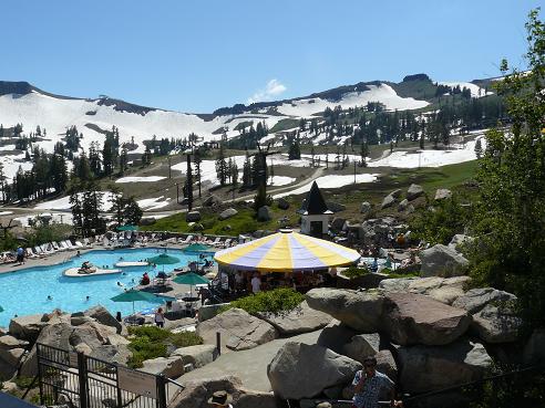 High Camp Pool at Squaw Valley