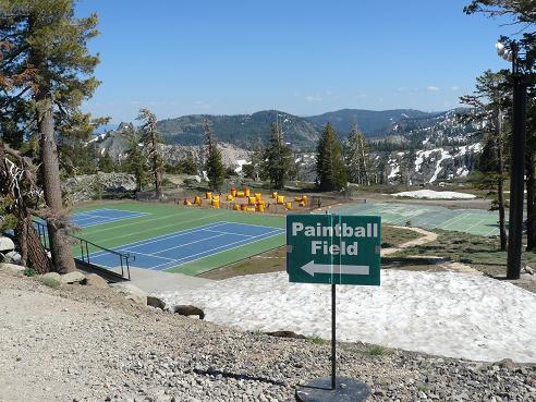 High Camp Paint Ball at Squaw Valley, CA