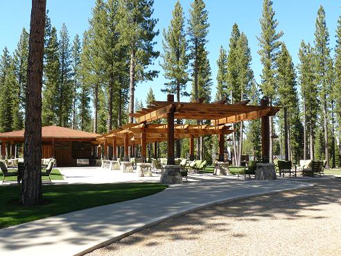 Martis Camp Park Pavilion and Sports Fields in the Martis Camp Community in Truckee, California