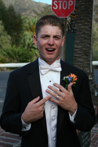Ryan Storz right after he got married! Ryan Storz right after he got married!