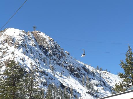 Squaw Valley's High Camp Cable Car - Olympic Village, California