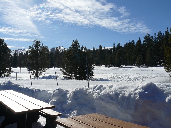Tahoe Donner Cross Country Ski area in Truckee, CA
