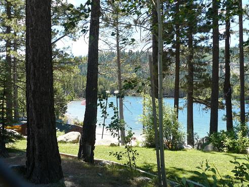 Tahoe Donner Beach Club at Donner Lake in Truckee, California
