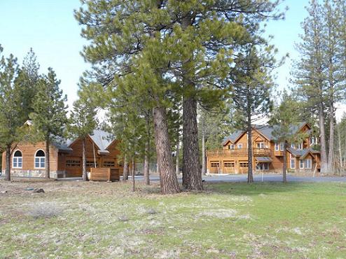 House in "The Meadows" gated community in Glenshire, Truckee, California