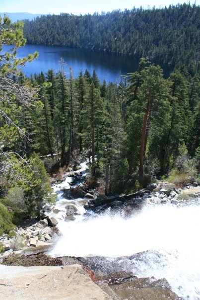 Cascade Falls at Lake Tahoe, California
