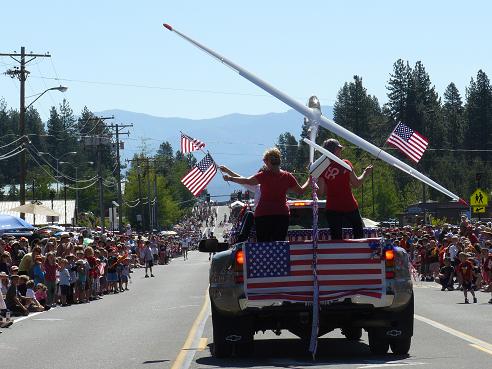 Fourth of July in Truckee, California