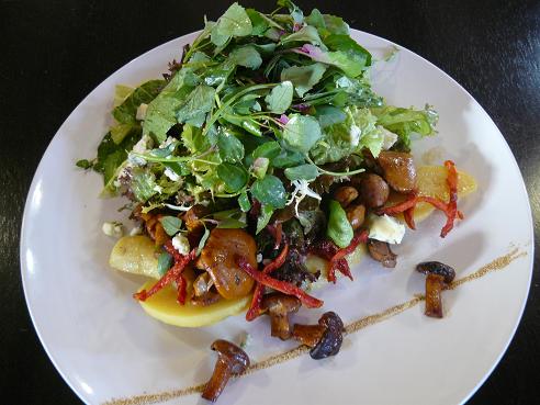 Late Summer Salad From the Trokay Cafe in Downtown Truckee