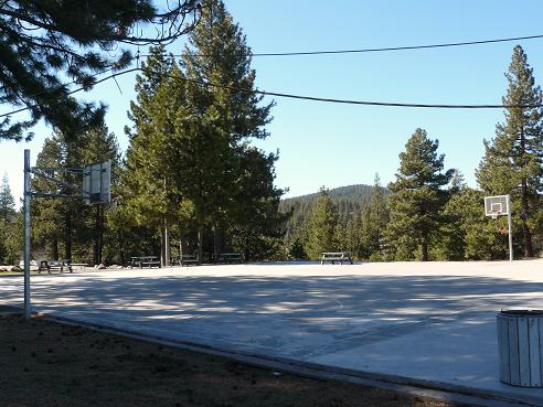 Truckee River Regional Park Basketball Courts in Truckee, CA