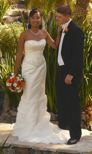Ryan and Marlene Storz on their Wedding Day