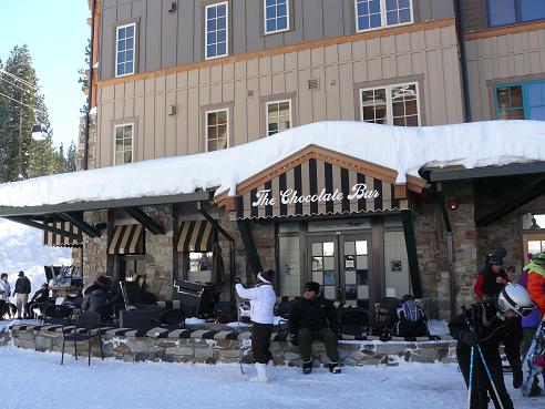 The Chocolate Bar in the Village at Northstar in Truckee, California