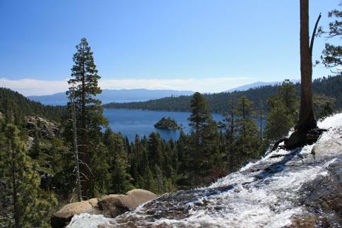 Emerald Bay, Lake Tahoe, California from Eagle Falls