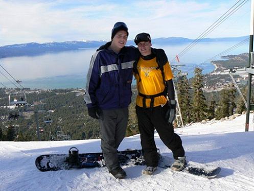 Dan McCready Snowboarding at Heavenly Valley in 2006/07