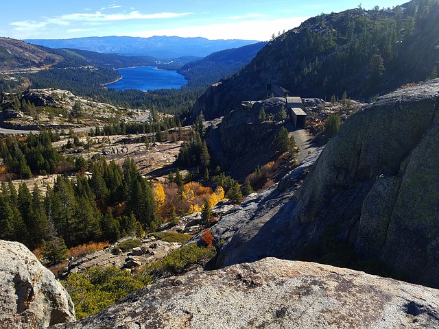 Donner Lake in Truckee, California