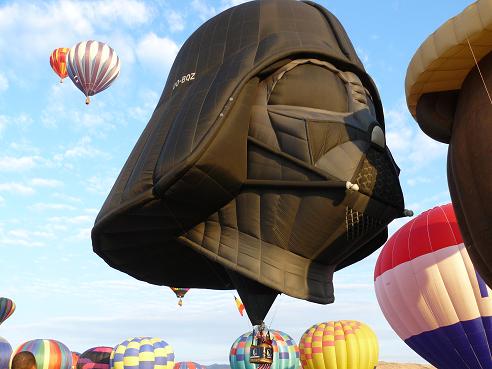 Darth Vader Balloon at the Great Reno Balloon Race