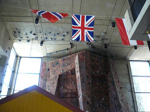 Headwall Climbing Wall at Squaw Valley