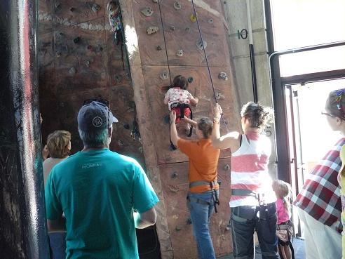 Headwall Climbing Wall at Squaw Valley