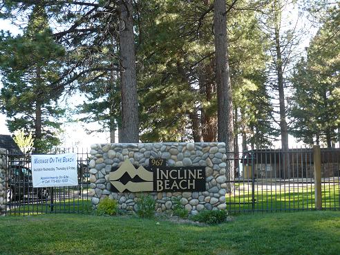 Incline Beach in Incline Village, Nevada