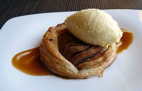 Roasted Bosc Pear Gallette Manzanita Restaurant, Ritz-Carlton, Lake Tahoe