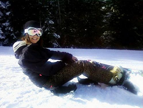 Snowboarding at Lake Tahoe!