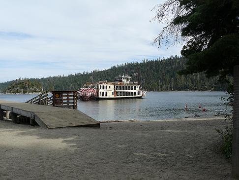 M.S. Dixie Cruising around Fannette Island at Emerald Bay, Lake Tahoe