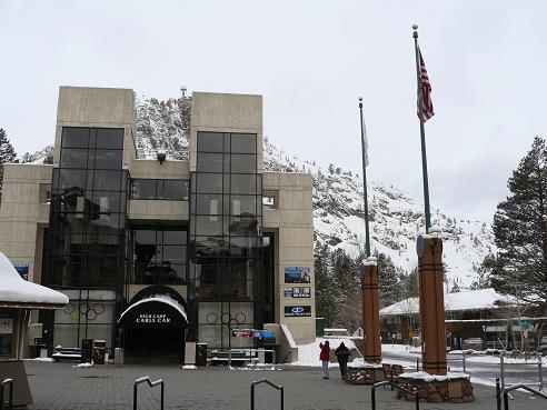 Cable Car Building at Squaw Valley in Olympic Valley, CA