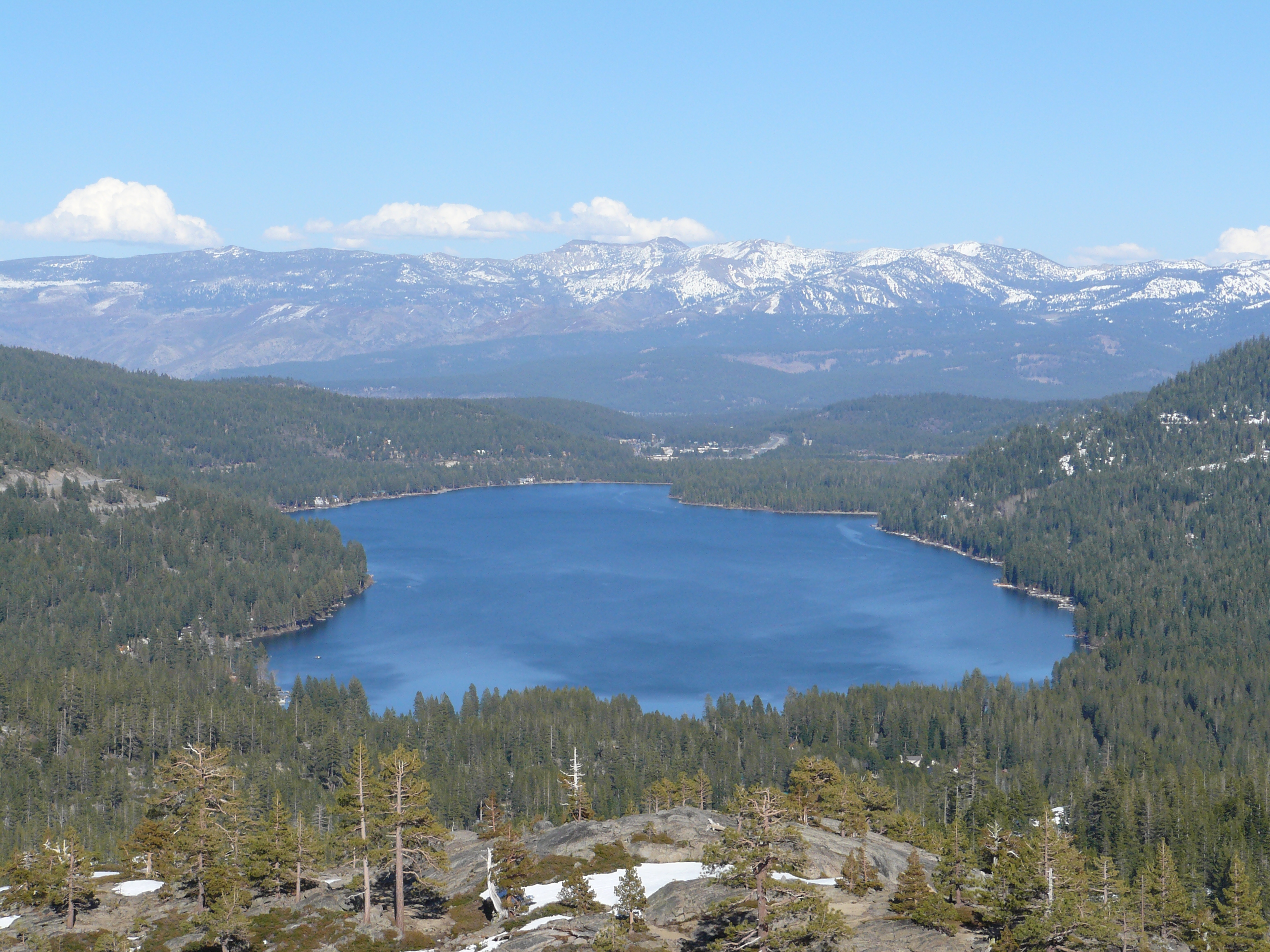 Donner Lake in Truckee, CA