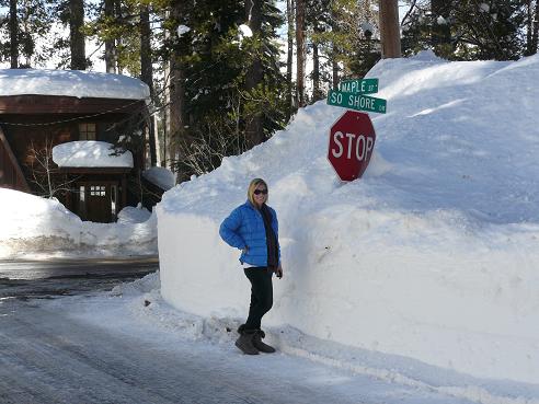 Snow in Truckee CA