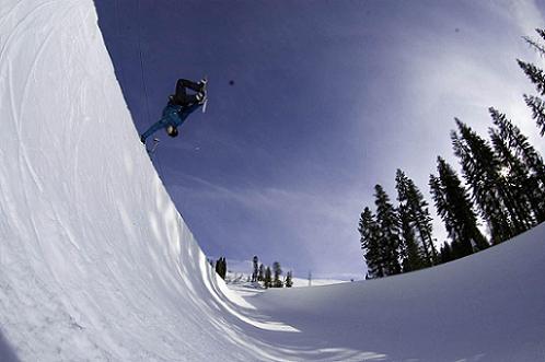 Boreal Terrain Park in California