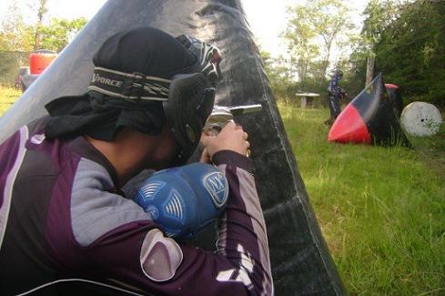 Dan McCready playing Paintball