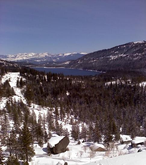 Donner Lake in Truckee, California