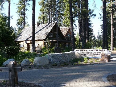 William B. Layton Park and Gatekeepers Museum & Steinbach Indian Basket Museum in Tahoe City, CA at Lake Tahoe