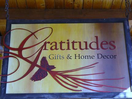 Gratitudes Gifts and Home Decor