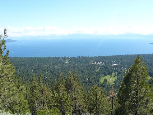 Incline Village from Mt. Rose Highway View Point