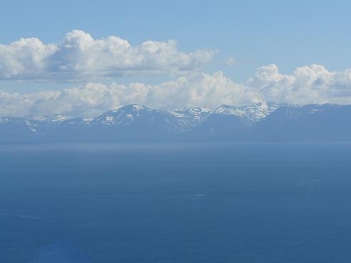 Lake Tahoe from the Mt. Rose Highway view point overlooking Incline Village, Nevada