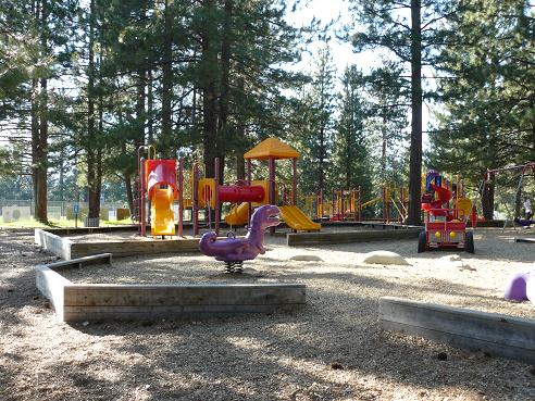 Truckee River Regional Park Playground area