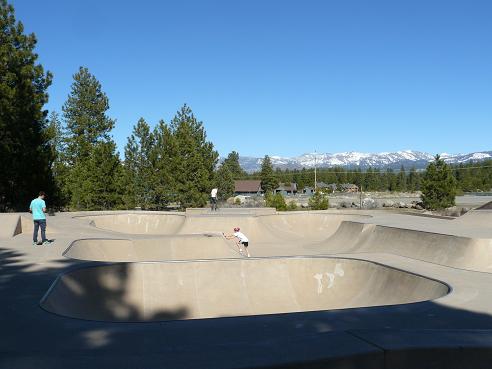 Truckee River Regional Park Skate Park in Truckee, CA