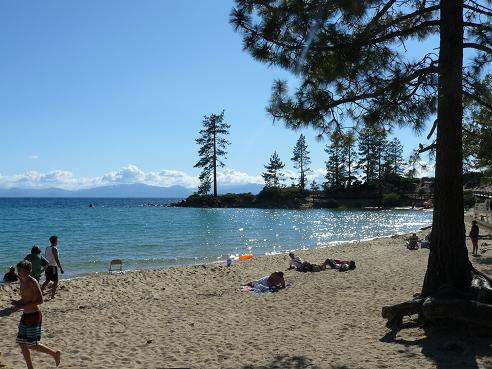 Sand Harbor Beach at Lake Tahoe, Nevada