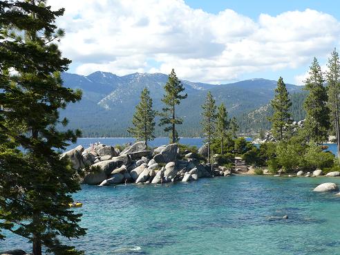 Sand Harbor Divers Cove at Lake Tahoe, Nevada