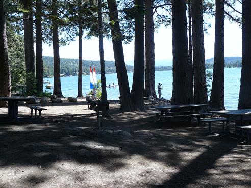 Shoreline Park at Donner Lake, in Truckee, California