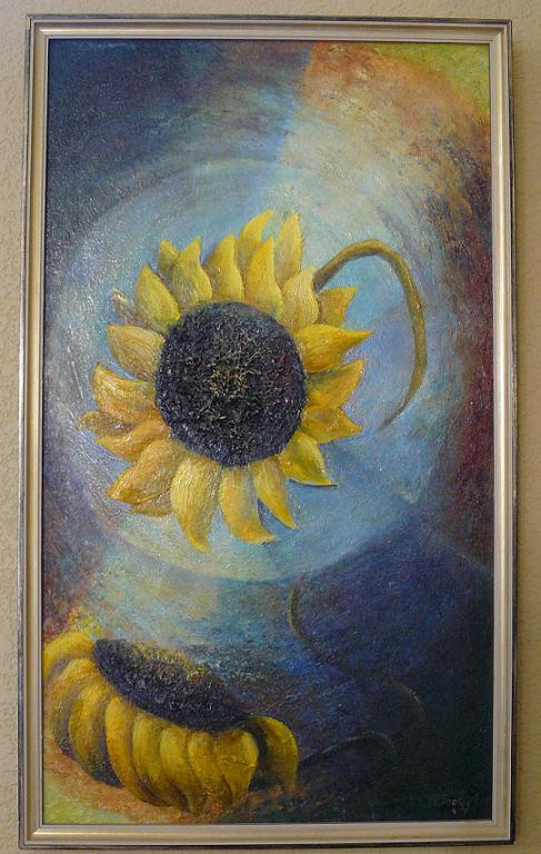 Sunflower Painting