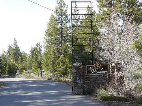 The Meadows Gated Subdivision of Glenshire in Truckee, CA