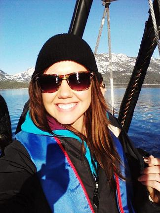 Hot Air Ballooning over Lake Tahoe, California