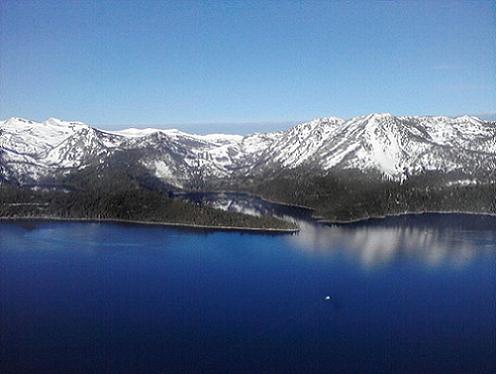 Hot Air Ballooning over Lake Tahoe