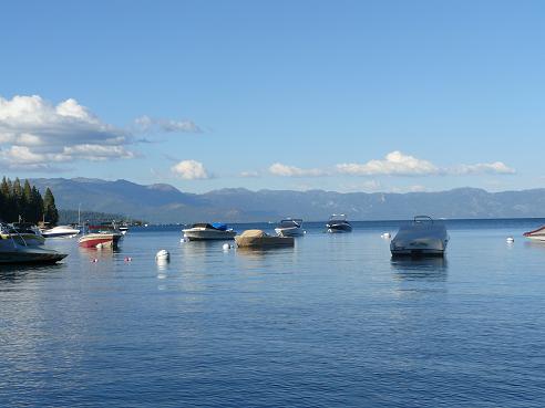 View of Lake Tahoe from the William Kent Beach at Lake Tahoe